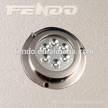 IP68 12W LED Round Marine Underwater Colorful Boat Yacht Light